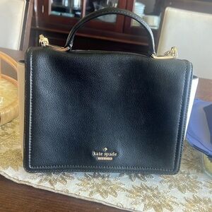 Kate Spade Black and White Crossbody Bag